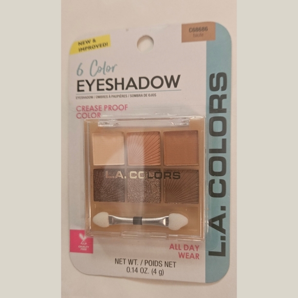 L.A.Colors 6 color Eyeshadow Palette Lucky, Haute and 12 color Traditional. - Picture 10 of 11